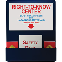 Basket-Style Aluminum Station, English, Binders Included We Share Industrial Supply