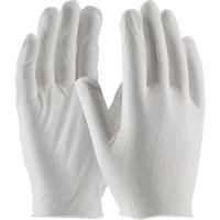 Inspection Gloves, Cotton, Unhemmed Cuff, One Size We Share Industrial Supply