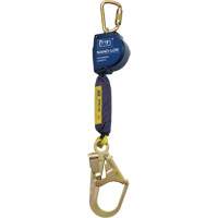 Cordage de s&eacute;curit&eacute; autor&eacute;tractable allong&eacute; Nano-Lok, 9', Polyester/Sangles, Pivotant We Share Industrial Supply