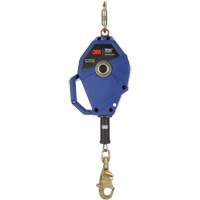 Cordage de s&eacute;curit&eacute; autor&eacute;tractable avec verrouillage intelligent, 20', Acier galvanis&eacute;, Pivotant We Share Industrial Supply
