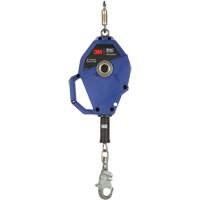Cordage de s&eacute;curit&eacute; autor&eacute;tractable avec verrouillage intelligent, 20', Acier inoxydable, Pivotant We Share Industrial Supply