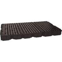 Plateforme de d&eacute;versement modulaire, Capacit&eacute; de d&eacute;versement 88 gal. US, 51,5'' x 78,25" x 6,5" We Share Industrial Supply