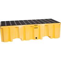 Spill Containment Pallet, 66 US gal. Spill Capacity, 26.25" x 51" x 13.75" We Share Industrial Supply