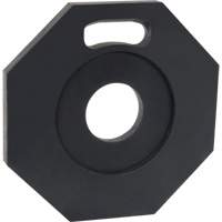 Base en caoutchouc pour poteaux d&eacute;lin&eacute;ateurs de qualit&eacute; sup&eacute;rieure, 12 lb We Share Industrial Supply