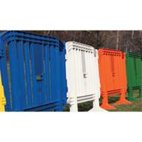 Barricade Minit, Emboîtables, 49" lo x 39" h, Vert We Share Industrial Supply