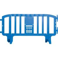 Barricade Movit, Emboîtables, 78" lo x 39" h, Bleu We Share Industrial Supply