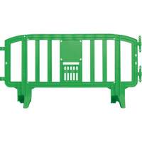Barricade Movit, Emboîtables, 78" lo x 39" h, Vert We Share Industrial Supply