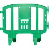 Barricade Minit, Emboîtables, 49" lo x 39" h, Vert We Share Industrial Supply
