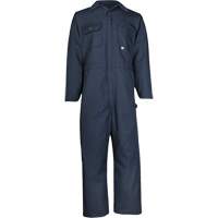 Twill Workwear Deluxe Coveralls, Men's, Navy Blue, Size 36 We Share Industrial Supply
