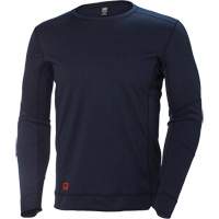 Lifa&reg; Max Moisture-Wicking Crewneck Undershirt, Men's, X-Small, Navy Blue We Share Industrial Supply