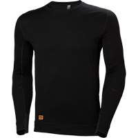 Lifa&reg; Max Moisture-Wicking Crewneck Undershirt, Men's, 2X-Large, Black We Share Industrial Supply