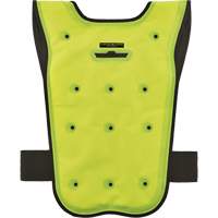 Chill-Its&reg; 6687 Economy Dry Evaporative Cooling Vest, Small/Medium, High Visibility Lime-Yellow We Share Industrial Supply