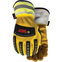5782CR Storm Trooper Gloves, Small, Cowhide Palm, Elastic Cuff We Share Industrial Supply