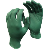 5559PF Green Monkey Gloves, Small, Nitrile, 4-mil, Powder-Free, Green We Share Industrial Supply