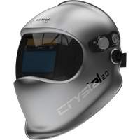 Masque de soudage auto-assombrissant Crystal 2.0, 3,94" lo x 1,97" la Champ de vision, Teinte 2/4 - 12, Argent We Share Industrial Supply