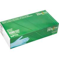 Gants jetables de calibre m&eacute;dical r&eacute;sistants &agrave; la perforation, Moyen, Nitrile, 4,5 mils, Sans poudre, Bleu, Classe 2 We Share Industrial Supply