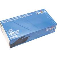 Puncture-Resistant Medical-Grade Disposable Gloves, X-Large, Nitrile, 5-mil, Powder-Free, Black, Class 2 We Share Industrial Supply