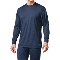 T-shirt &agrave; manches longues de base ignifuge, Petit, Bleu marin We Share Industrial Supply