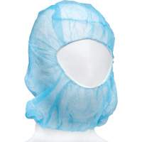 Disposable Hood, Polypropylene, Blue We Share Industrial Supply