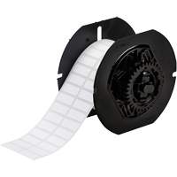 B33 Series Chemical Resistant Laboratory Labels, Polyester, 1" L x 0.375" H, White We Share Industrial Supply