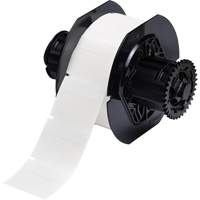 B33 Series Self-Laminating Labels, Vinyl, 1.75" L x 1.5" H, White We Share Industrial Supply