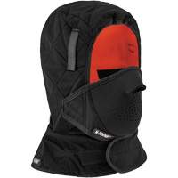 Doublure de casque de s&eacute;curit&eacute; d'hiver trois couches N-Ferno avec cache-bouche, Doublure en Molleton, Taille unique, Noir We Share Industrial Supply