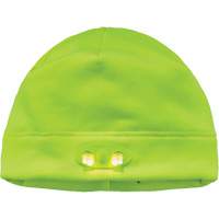 Bonnet N-Ferno &agrave; lumi&egrave;res DEL, Taille unique, Vert lime haute visibilit&eacute; We Share Industrial Supply