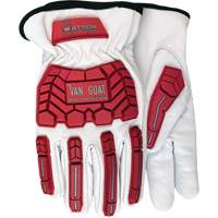 Van Goat Impact & Cut Resistant Gloves, X-Small, Goatskin Palm, Slip-On Cuff We Share Industrial Supply