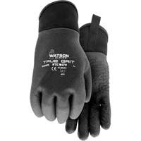 True Grit Coated Gloves, Small, Foam PVC Coating, Nylon Shell We Share Industrial Supply