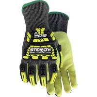 Stealth Dog Fight Impact & Cut Resistant Gloves, Small, Glass Fibre/HPPE/Nylon/Spandex Palm, Knit Wrist Cuff We Share Industrial Supply