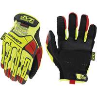 Hi-Viz M-Pact&reg; D4-360 Impact Gloves, 8, Synthetic Palm, Hook & Loop Cuff We Share Industrial Supply