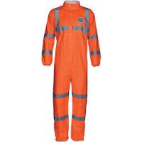 Combinaison haute visibilit&eacute; avec collet, Petit, Orange, Tyvek 500 We Share Industrial Supply