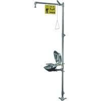 Douche et laveur des yeux/du visage Halo, Socle We Share Industrial Supply