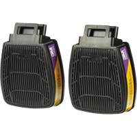 Cartouche & filtre pour respirateur Secure Click, Combinaison cartouche et filtre contre les particules pour gaz/vapeurs, Vapeurs organiques/Gaz acides/P100 We Share Industrial Supply