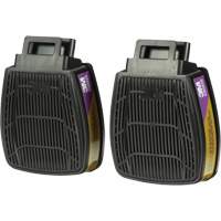 Cartouche & filtre pour respirateur Secure Click, Combinaison cartouche et filtre contre les particules pour gaz/vapeurs, Gaz multiples/Vapeurs/P100 We Share Industrial Supply