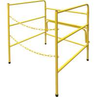 Garde-corps pour trou d'homme, Acier We Share Industrial Supply
