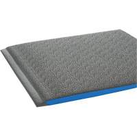 Tapis ergonomiques Wear-Bond Comfort-King, Rugueux, 2' x 3' x 9/16", Gris, Mousse de vinyle We Share Industrial Supply