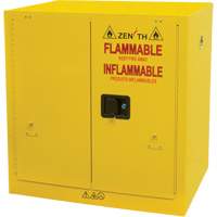 Armoire pour produits inflammables, 22 gal., 2 Porte(s), 35" La x 35" h x 22" p We Share Industrial Supply