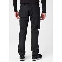 Pantalons d'entretien Oxford, Poly-coton, Noir, Taille 30, Entrejambe 30 We Share Industrial Supply