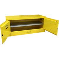 Armoire pour produits inflammables, 12 gal., 2 Porte(s), 43" La x 18" h x 18" p We Share Industrial Supply