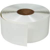 Ruban de marquage tr&egrave;s r&eacute;sistant pour plancher ArmorStripe, 4" x 100', PVC, Blanc We Share Industrial Supply