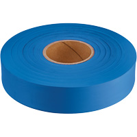 Ruban de signalisation Empire, 1" la x 600' lo, Bleu fluorescent We Share Industrial Supply