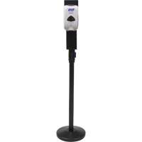 Dispenser Holder for Crowd Control Post, Black We Share Industrial Supply