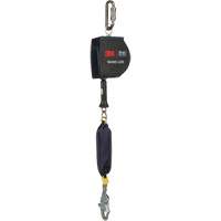 Cordage de s&eacute;curit&eacute; autor&eacute;tractable allong&eacute; Nano-Lok, 15', Acier inoxydable, Pivotant We Share Industrial Supply