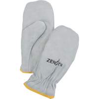 Mitaines dhiver en grain fendu doubl&eacute;es de boa, Taille Taille unique, Mitaine We Share Industrial Supply