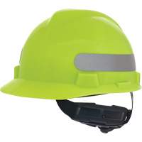 Casque de s&eacute;curit&eacute; &agrave; fentes V-Gard, R&eacute;pond aux normes CSA type 1, Suspension Rochet, Non ventil&eacute; We Share Industrial Supply