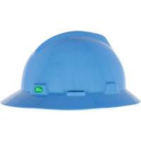 V-Gard&reg; GREEN Slotted Full Brim Hard Hat, Meets CSA Type 1, Ratchet Suspension We Share Industrial Supply