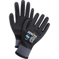 ZX-30° Premium Coated Gloves, X-Large, Foam PVC Coating, 15 Gauge, Nylon Shell We Share Industrial Supply