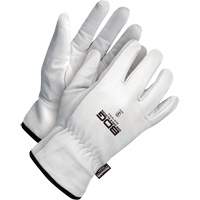 Gants de conducteur classiques r&eacute;sistant &agrave; la perforation, Grand, Paume en Cuir fleur de ch&egrave;vre, Thinsulate We Share Industrial Supply