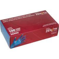 Gants jetables de calibre m&eacute;dical, Petit, Vinyle, 4,5 mils, Sans poudre, Bleu, Classe 2 We Share Industrial Supply